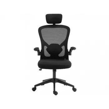 Sedia da gaming Sandberg ErgoFusion Basic seduta imbottita schienale in mesh nero