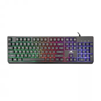 Tastiera US Baracuda Starfish nera modello STARFISH — formato compatto, layout US