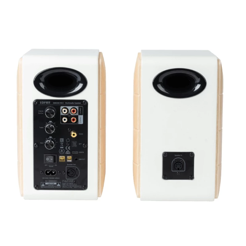 Edifier diffusori HiFi attivi 2.0 | S880DB MKII | Bluetooth | bianco | connessione wireless