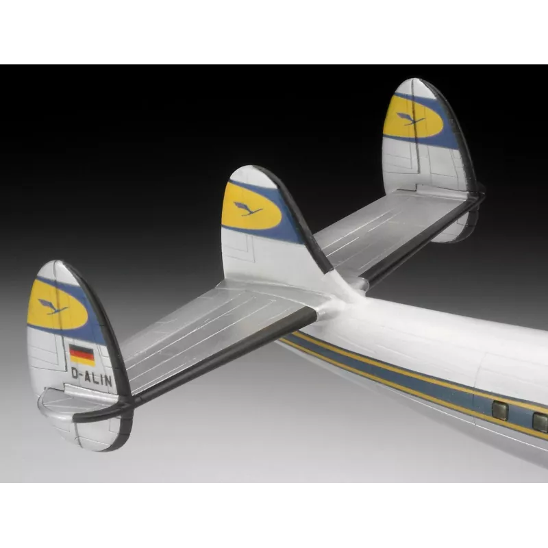 Kit di montaggio in plastica REVELL Lockheed L.1049G Super Constellation Lufthansa
