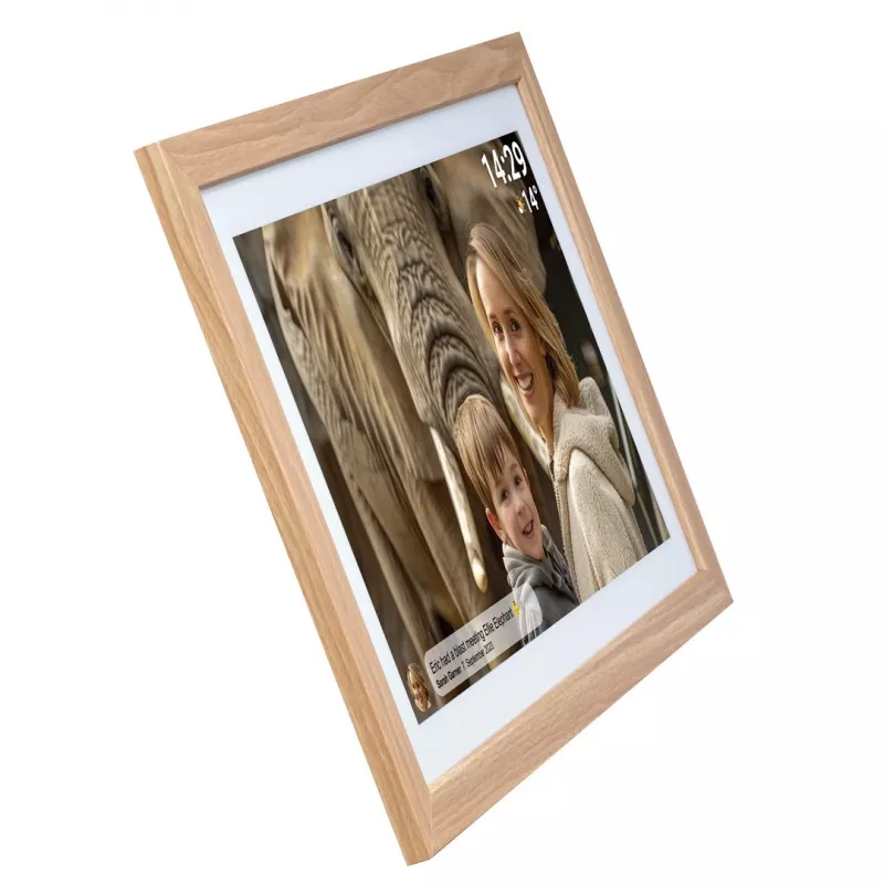 Denver PFF-2162LW cornice digitale marrone chiaro 54,6 cm (21,5 pollici) touchscreen Wi-Fi