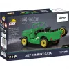 Cobi giocattolo da costruzione Jeep Willys CJ-2A verde modello 24517 – set di mattoncini