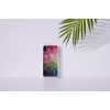 Custodia per cellulare iKins per iPhone XR – design fiori d'acqua, bianco