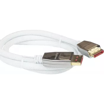 PYTHON cavo di collegamento DisplayPort 1.4 10m 8K UHD-2 a60Hz placcato oro OFC - cavo - digitale/visualizzazione/video