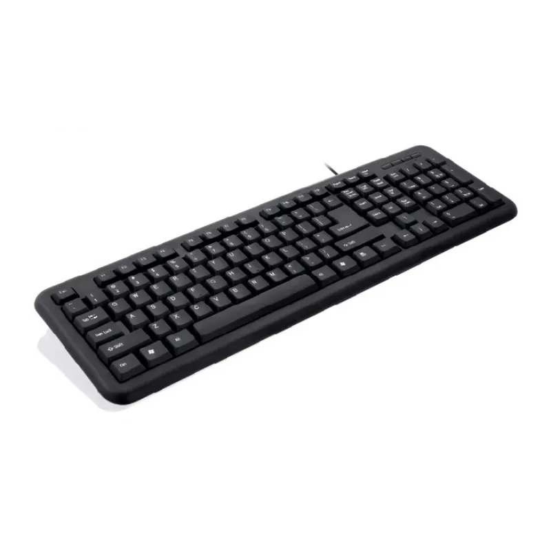 iBox OFFICE KIT II Set tastiera-mouse con USB, QWERTY, inglese, nero