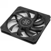 Ventola per case SILVERSTONE SST-AS120B 120mm nero trasparente, 3-Pin