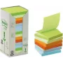 3M Post-it notes quadrati blu, verde, rosa, viola 100 fogli autoadesivi