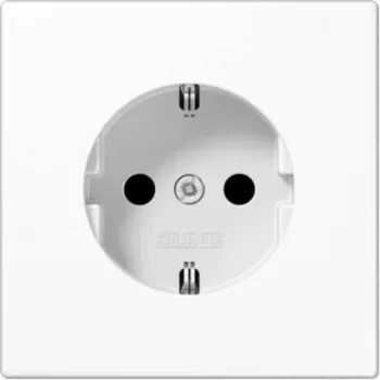 Presa SCHUKO Jung LS 1520 N bianco alpino — presa da incasso, Jung LS1520NWW