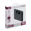 Powerbank Rivacase VA1090 — 20000 mAh, 77 Wh, uscita totale 100 W, 440 g