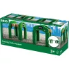 BRIO 33253 piedini di supporto verdi, 2 pz.
