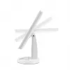 Specchio da trucco da appoggio Girmi BE04 – rettangolare con ingrandimento 1x, LED bianco, USB/4×AA, rotazione 180°