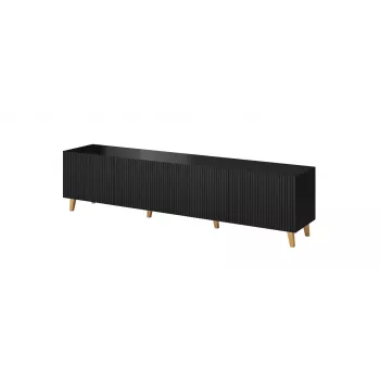 Mobile TV Cama RTV PAFOS 200x42x52 nero opaco