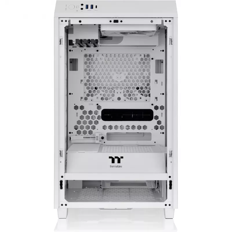 Thermaltake The Tower 200 Case Micro-Tower Mini-ITX con finestra laterale bianco