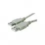 Microconnect USBAA1 cavo USB USB 2.0 1 m USB A grigio
