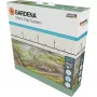 Set di irrigazione a goccia Micro-Drip-System per aiuola di verdure/fiori 60 m², gocciolatori nero/grigio, modello 2023