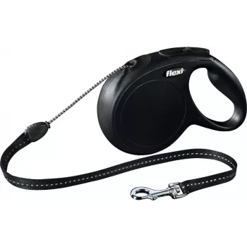 Guinzaglio per cani estensibile Flexi New CLASSIC 8 m nero
