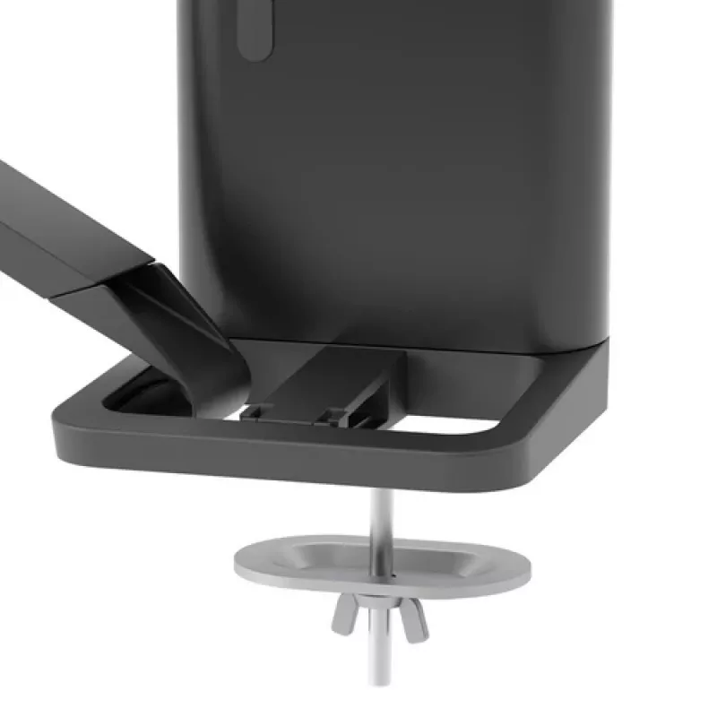 Ergotron TRACE - componente di montaggio (vite di supporto, piastra di montaggio a morsetto, pomello)