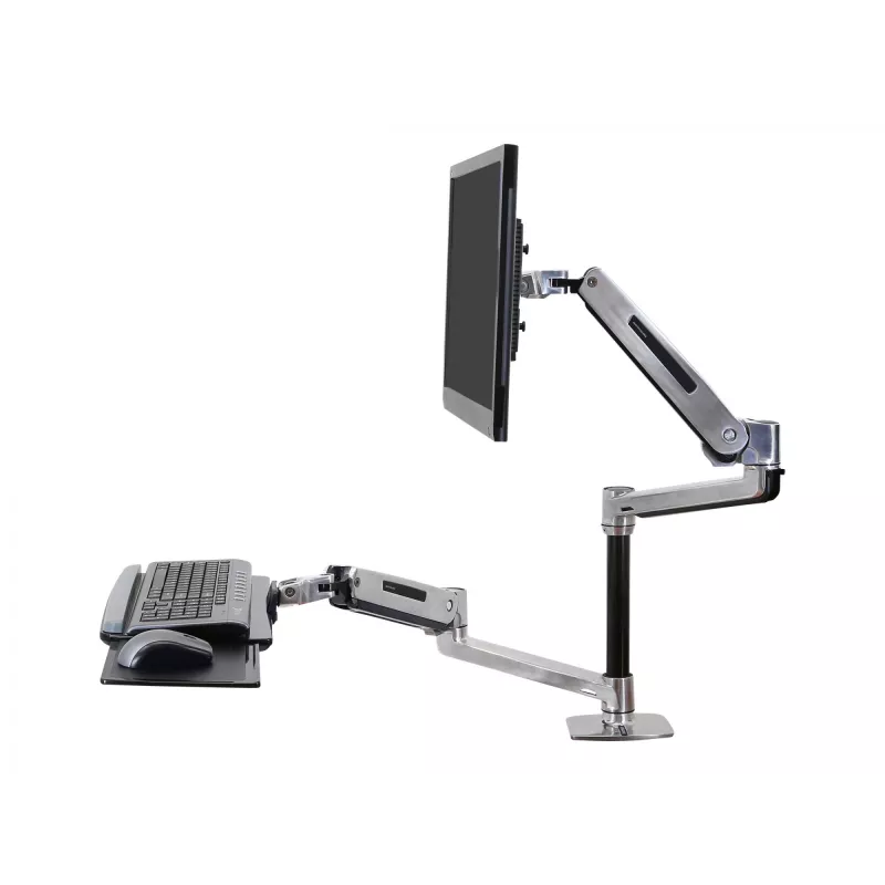 ERGOTRON WorkFit-LX, sistema di montaggio sit-stand per scrivania