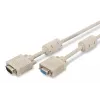 Prolunga cavo monitor VGA DIGITUS AK-310203-030-E — 3 m, VGA (D-Sub) a VGA (D-Sub), 3Koax+7 fili, beige