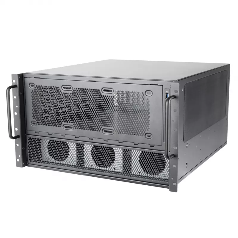 Case per computer SilverStone SST-RM600 ATX nero