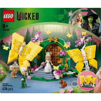 Set LEGO Wicked 75688 Il giorno del matrimonio di Glinda — set a tema, modello 75688