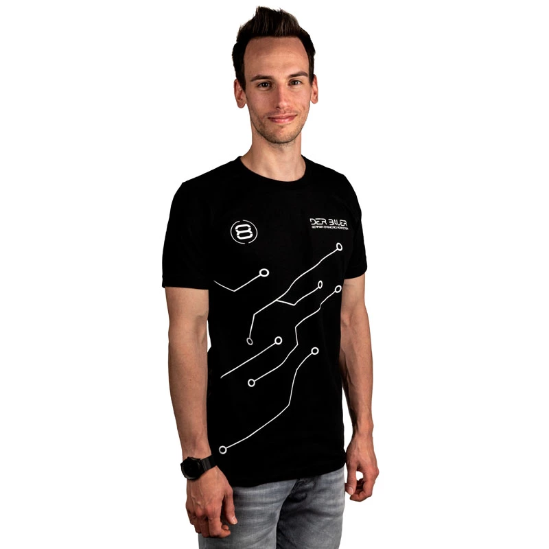 T-shirt der8auer PCB-Design XL — T-shirt der8auer PCB-Design (XL)