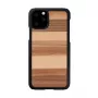 Custodia per smartphone man and wood per iPhone 11 Pro – colore nero sabbia, custodia protettiva