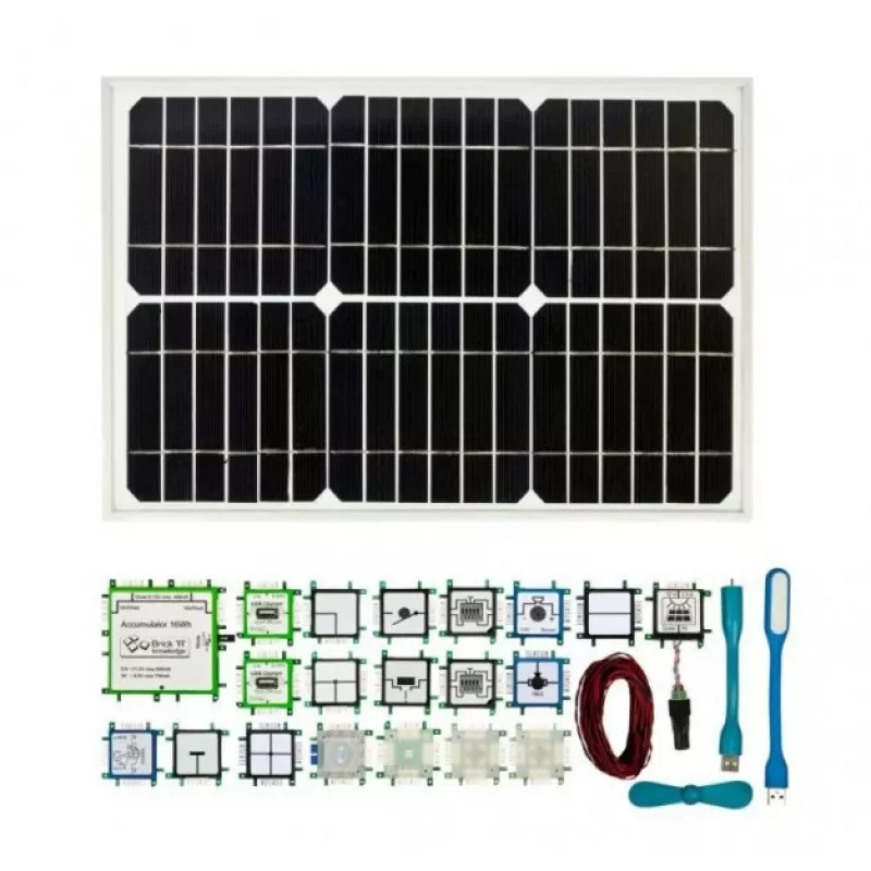Kit solare ALLNET 133574 nero accessorio per scheda di sviluppo