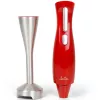 Frullatore a immersione JATA JEBT1852 rosso acciaio inox
