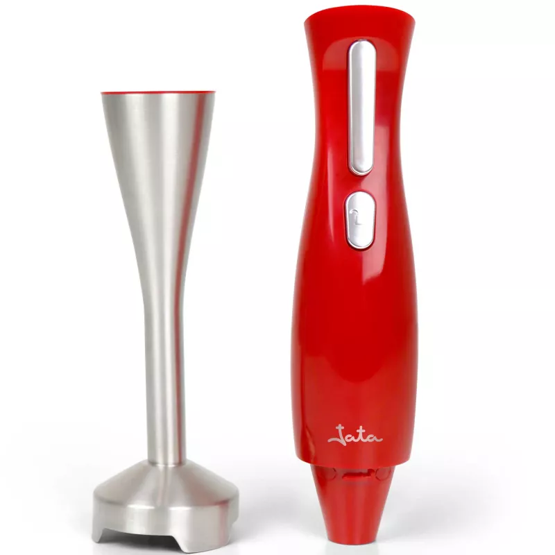 Frullatore a immersione JATA JEBT1852 rosso acciaio inox