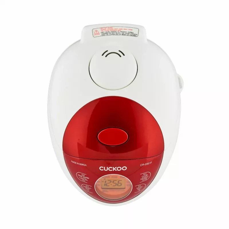 Cuckoo CR-0351F RED cuociriso 0,54 L 425 W rosso, bianco