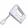 Frullatore a mano Bosch MFQ36480 – 450 W, 5 velocità con turbo, grigio/bianco, fruste e ganci per impastare