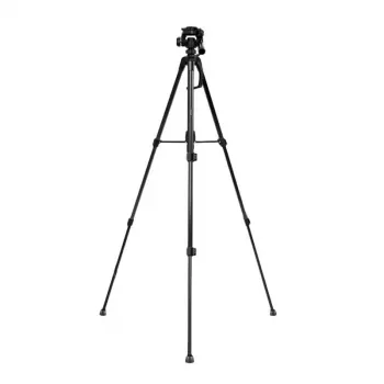 Treppiede con testa 3D-360° + supporto per smartphone Puluz PU3096B