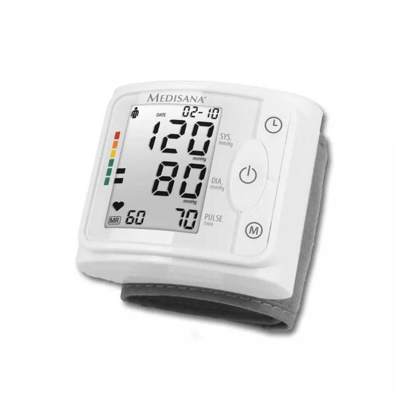 Medisana BW 320 misuratore di pressione da polso - automatico, 2 utenti, 120 posizioni di memoria