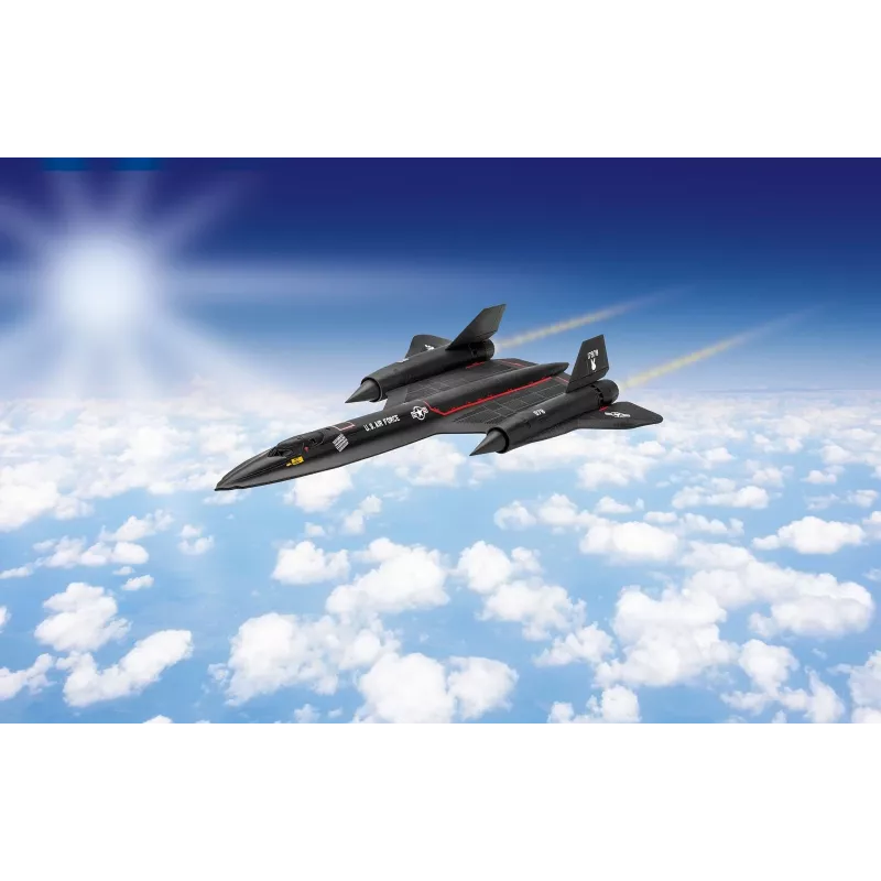Revell scala 1/110 Lockheed SR-71 Blackbird Easy Click kit di montaggio