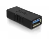 DELOCK adattatore USB 3.0-A USB-A a USB-A nero, trasferimento dati USB 3.0