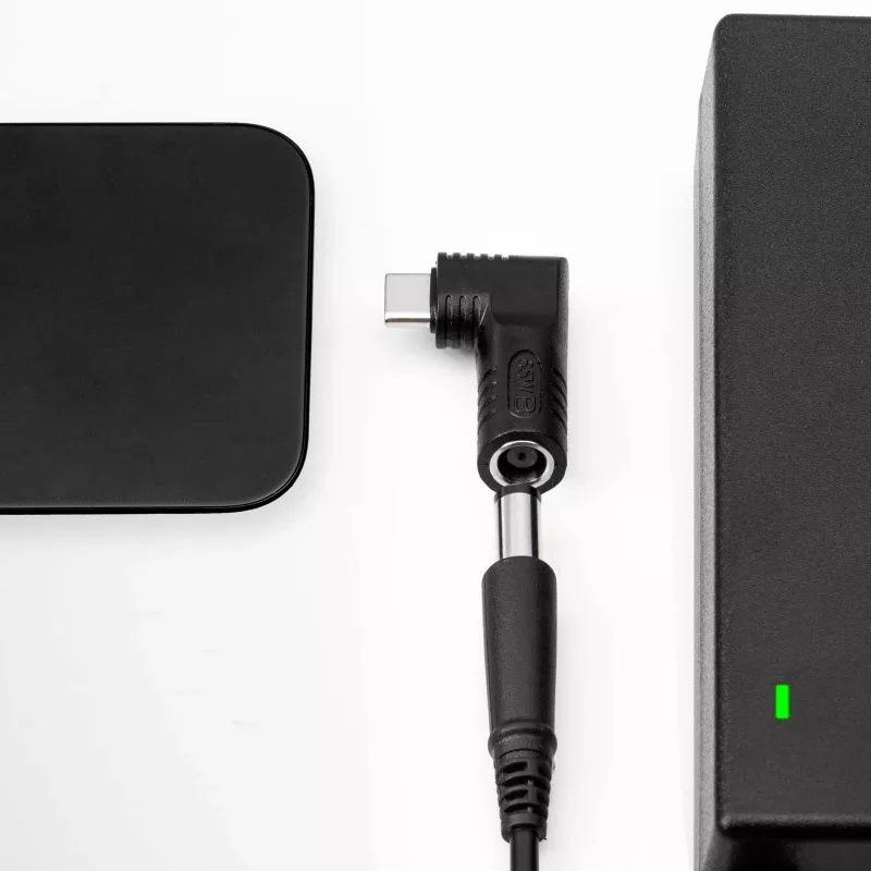 Akyga AK-ND-D06 adattatore DC 5,5 x 2,5 mm a USB-C PD per alimentatori notebook, 65 W