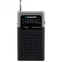 Radio portatile BLAUPUNKT PR4BK – analogica AM/FM, antenna esterna, 0,3 W RMS, batteria AA (3 V), nera