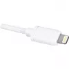 Cavo adattatore USB 2.0, connettore maschio USB-A > connettore maschio Lightning (bianco, 2,0 metri)