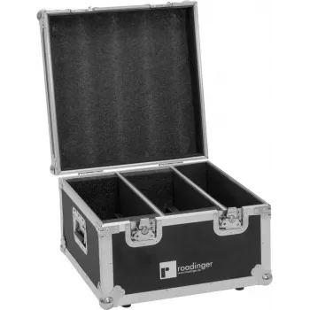 Flightcase Roadinger per 2x LED CLS-18 QCL RGB/WW - custodia protettiva