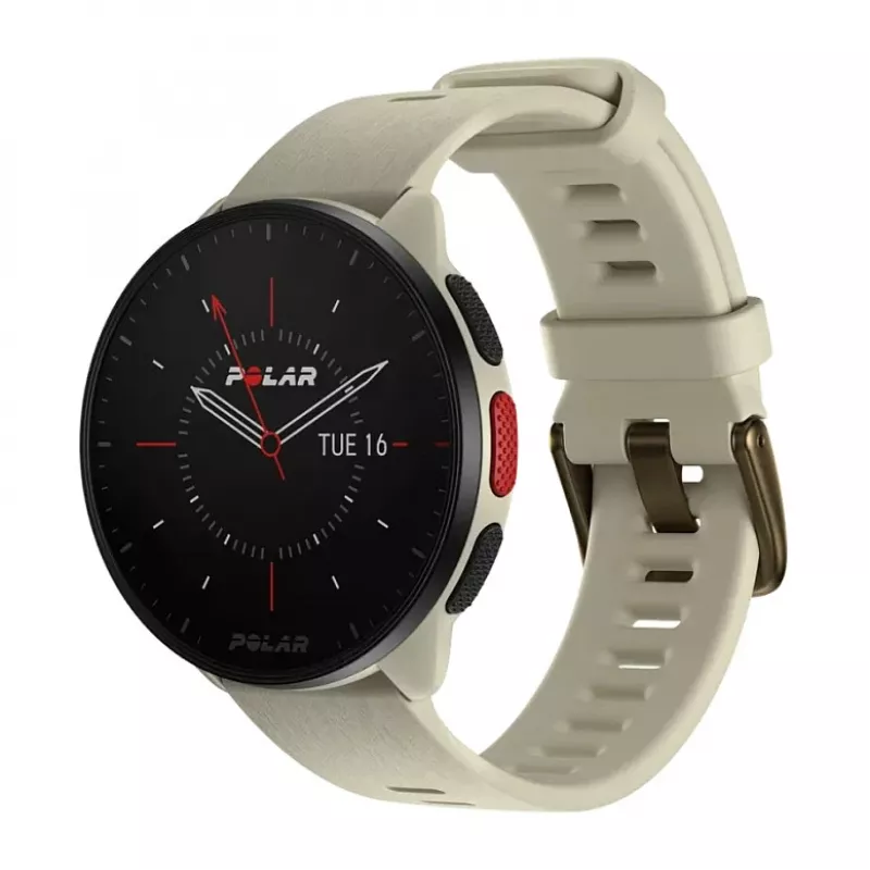 POLAR Smartwatch Polar Pacer, taglia S/L, lunetta nera con cinturino in silicone viola