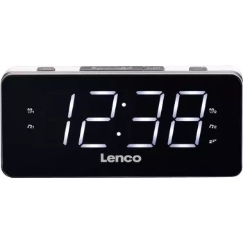 Lenco CR-18 - Orologio - Digitale - FM - LED - 4,57 cm (1,8