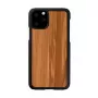 Custodia per smartphone man and wood per iPhone 11 Pro — versione cappuccino nero