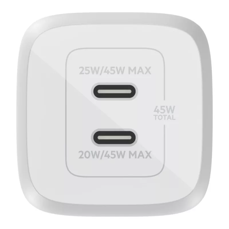 Belkin WCH011vfWH Laptop, Smartphone, Tablet bianco AC ricarica rapida per interni