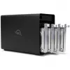 ThunderBay 4 - RAID 5 (nero, box di archiviazione a 4 vani con doppia porta Thunderbolt 3)