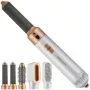 Styler ad aria calda Profi-Care 331321 bianco-rosé — multi-styler 4-in-1, 5 accessori, 1000W, 3 livelli di calore