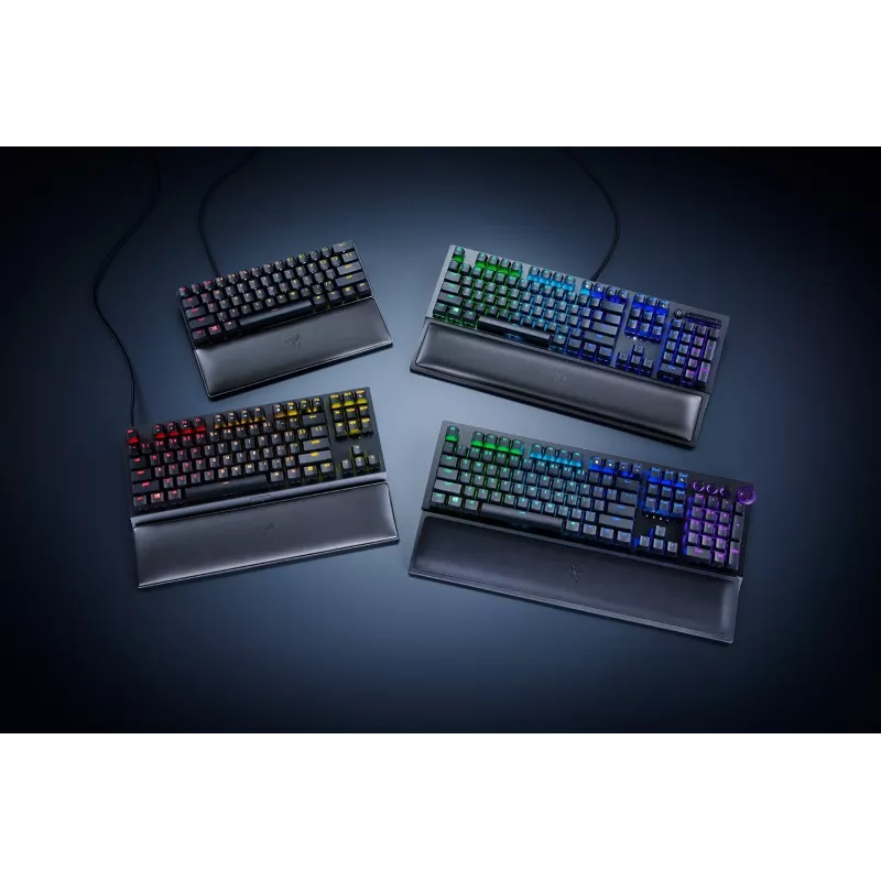 Poggiapolsi Razer RC21-01710100-R3M1 — similpelle, memory foam, 356 mm × 8,9 mm, nero
