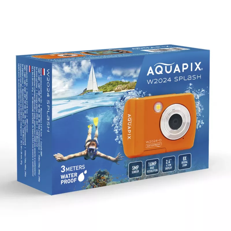 Fotocamera compatta Easypix W2024 Splash 5 MP CMOS 1280 x 720 pixel
