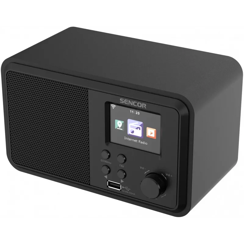 Radio da tavolo SENCOR SIR 5100WDB — 4 W, Wi‑Fi, FM