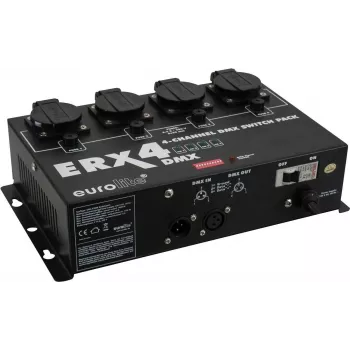 Switchpack DMX per luci EUROLITE ERX-4 4 canali 16A